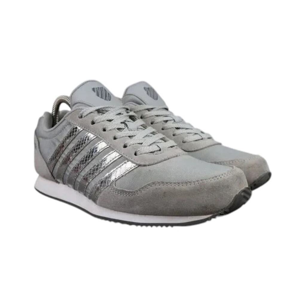 K Swiss Shoes Womens 7.5 Athletic Trainer Casual Sneakers Active Comfort Grey